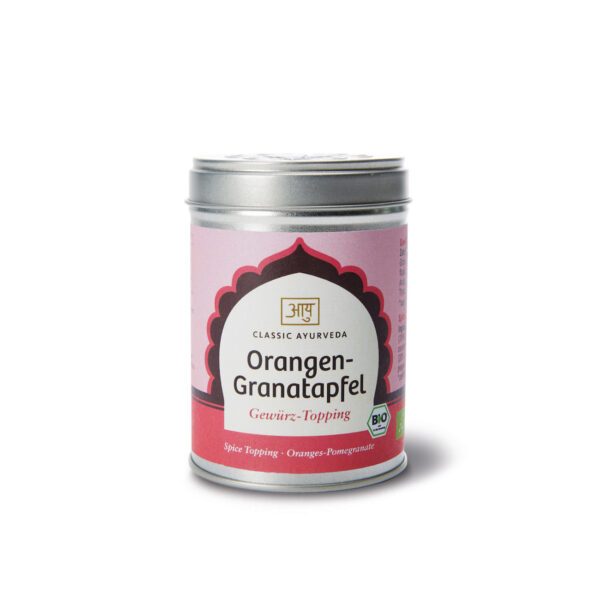 Orangen-Granatapfel Gewürz-Topping, bio