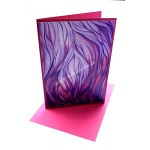 Violette Flamme - Doppelkarte