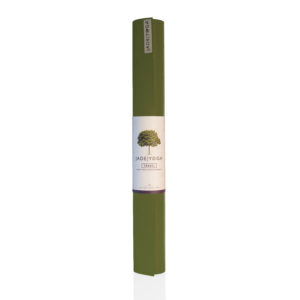 Yogamatte Jade Travel | Naturkautschuk Olive Green 173 x 61 cm x 3 mm