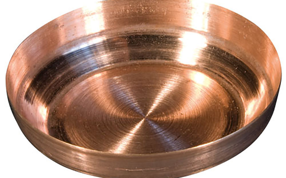 Agnihotra-Kupferschale (Reis)