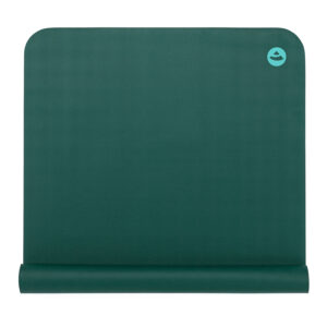 Faltbare Reise-Yogamatte EcoPro Travel aus Naturkautschuk in jungle green, Artikelnummer 657jg