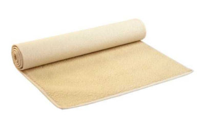 Schurwoll-Yogamatte SURYA Premium 1500g/m² – umsäumt