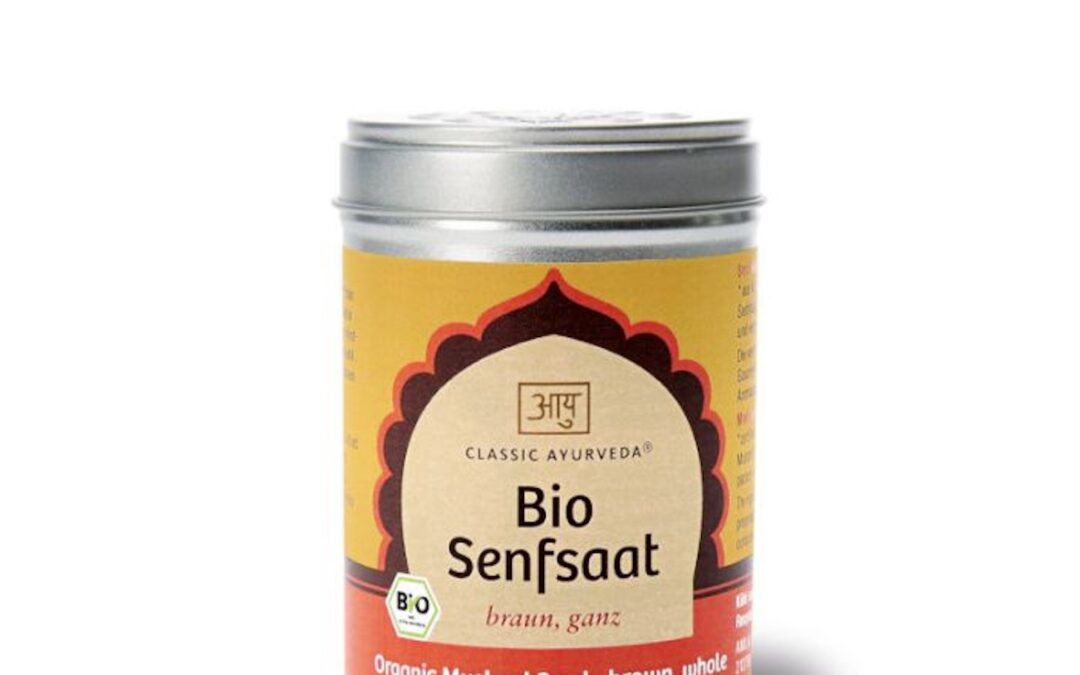 Senfsaat (braun, ganz), bio