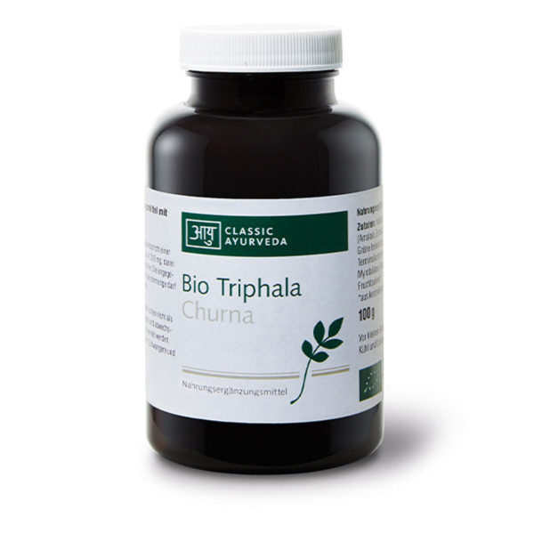 Triphala Churna (Pulver), bio